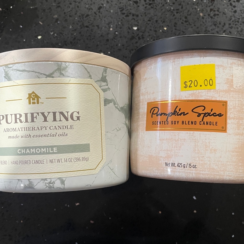 New Jar Candles